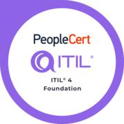 ITIL 4 Foundation badge